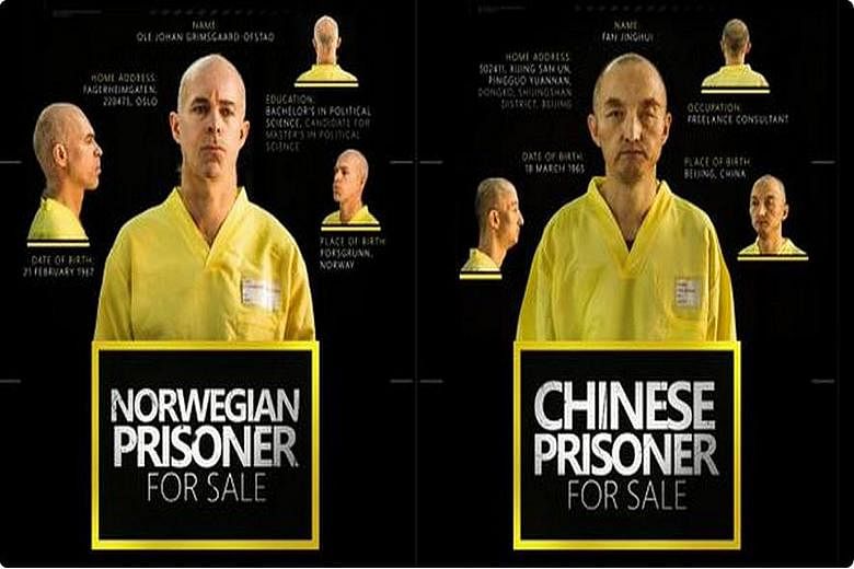 The Chinese and Norwegian hostages have been advertised "for sale" in the ISIS English-language online magazine Dabiq.