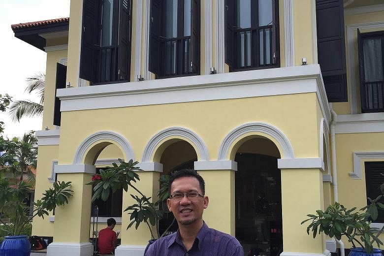 Mr Tengku Shawal, 47, used to slide down the banisters of this former palace, which became the Malay Heritage Centre in 2005.