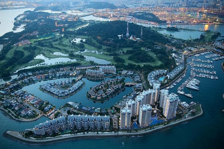 New company Global Alliance Property has it sights set on plush Districts 9, 10 and 11 and Sentosa Cove (above).