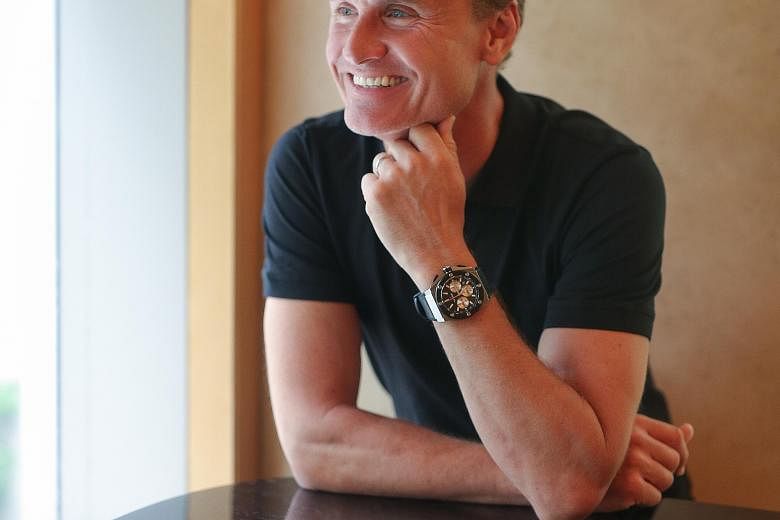 Former F1 driver David Coulthard is now an ambassador for UBS as well as an F1 commentator for the BBC.