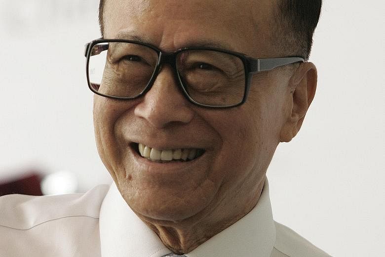 Mr Li Ka-shing is currently worth S$46 billion, according to the Bloomberg billionaires index.