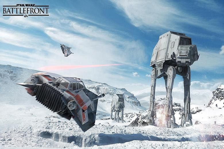 Mr Jamie Keen, one of the game designers, said Battlefront is intended to take iconic moments from the film, and let players experience those moments themselves.