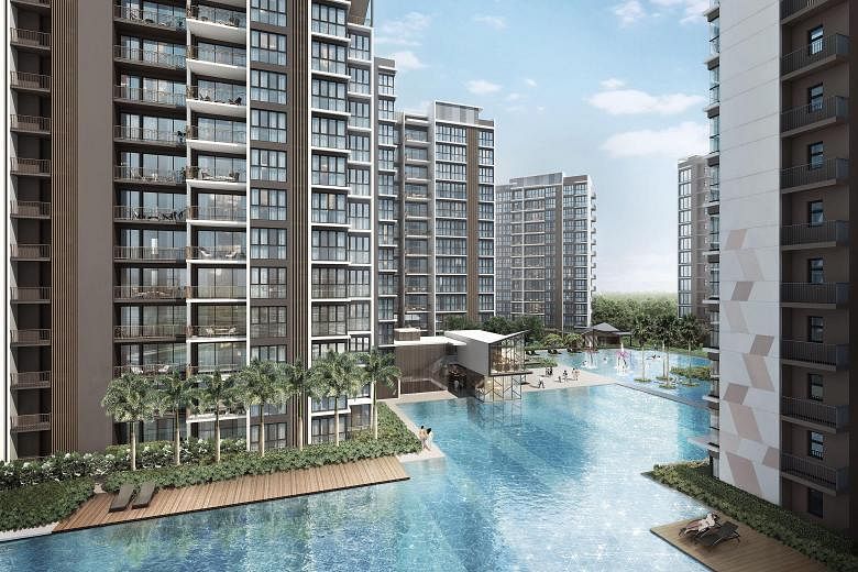 The Criterion comprises 10 13-storey blocks, and overlooks the Lower Seletar Reservoir and Orchid Country Club. It is the second EC to be launched after the income ceiling for the public-private housing hybrid was raised from $12,000 to $14,000 last 