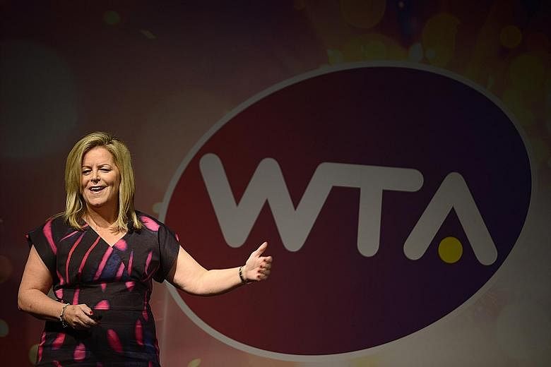 Among outgoing WTA chief executive Stacey Allaster's achievements are the five-year agreement for the WTA Finals in Singapore and the mega media deal to widen the reach of women's events.