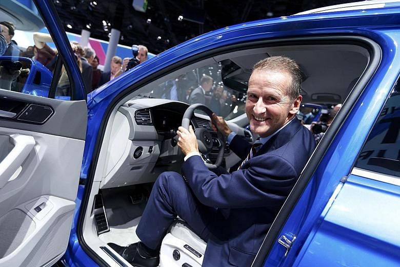 Another possible candidate for the CEO post is former BMW executive Herbert Diess, who became VW brand chief this year.