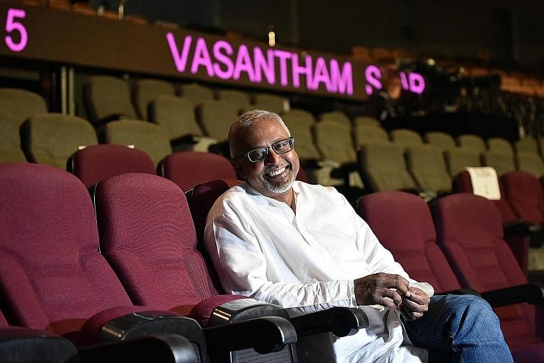 Frontman of Vasantham Boys Mohamed Raffee (above) has scored soundtracks for drama series on local TV channel Vasantham, Malaysian television as well as films made in India.