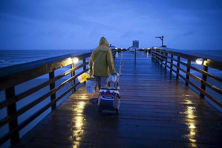 On its current path, Hurricane Joaquin, listed as Category 4, is likely to cause coastal flooding in the US mid-Atlantic region, forecasters said. Torrential rains are also likely in the Carolinas and Virginia