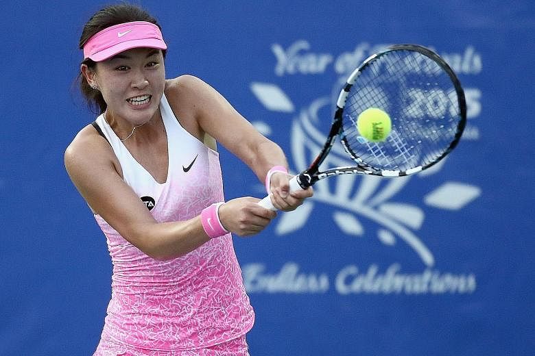 Chinese tennis starlet Zhu Lin will aim to go one better than compatriot Zheng Saisai, who lost in last year's Rising Stars final.