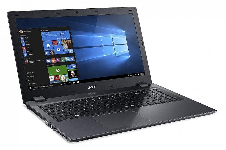 The Acer Aspire V15 is an affordable laptop that is comfortable to type on for work, and has an advanced wireless feature that enables smooth video streaming and fast transfer speeds for watching movies and running games.