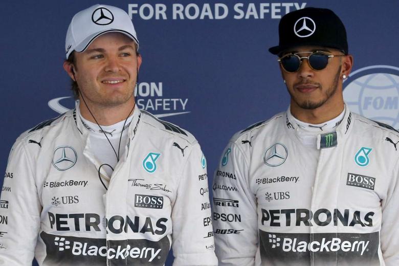Motor racing: Mercedes have the champions T-shirts ready | The Straits ...