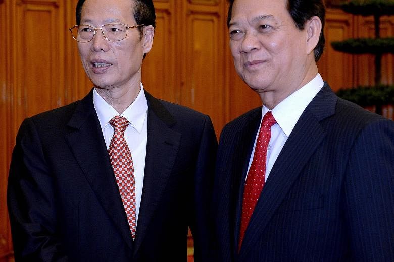 Vice-Premier Zhang Gaoli's three-day visit here is at the invitation of DPM Teo Chee Hean.