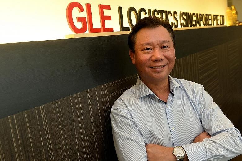 Mr Ken Ngan, managing director of GLE Logistics, said his firm is looking at new markets and the fast-growing e-commerce sector.