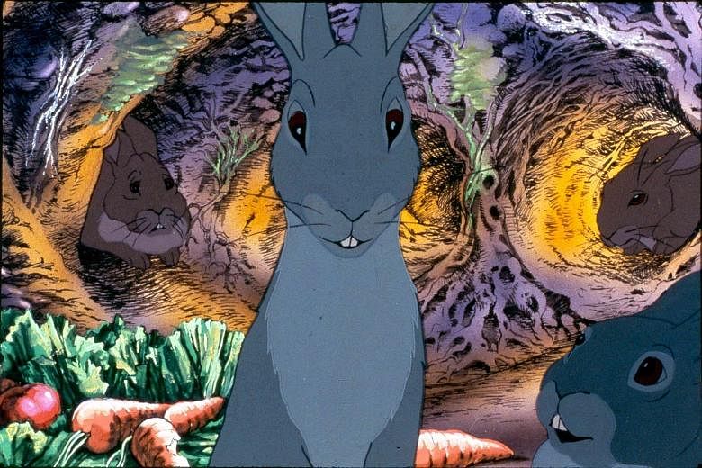 Martin Rosen's hit animated film, Watership Down (1978), is based on writer Richard Adams' allegory about a group of rabbits in search of a new home.