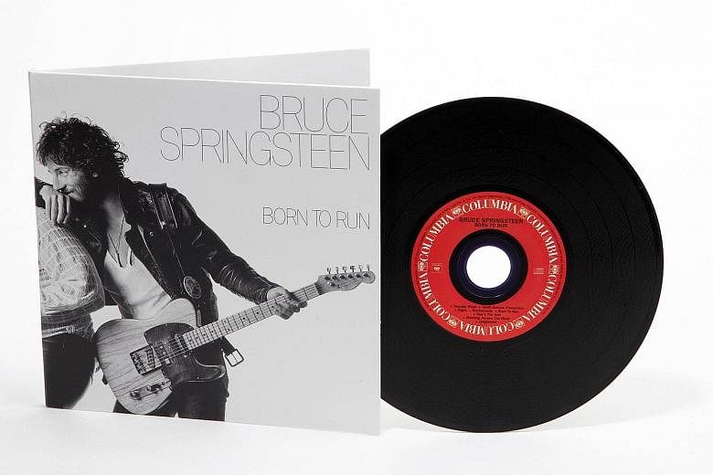 The album cover of Bruce Springsteen's Born To Run, showing the singer in a candid moment, won art director John Berg one of his four Grammy Awards.