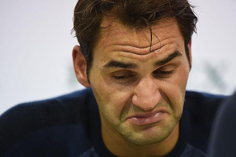 Federer insisting at a press conference that he did not take his 70th-ranked opponent lightly.