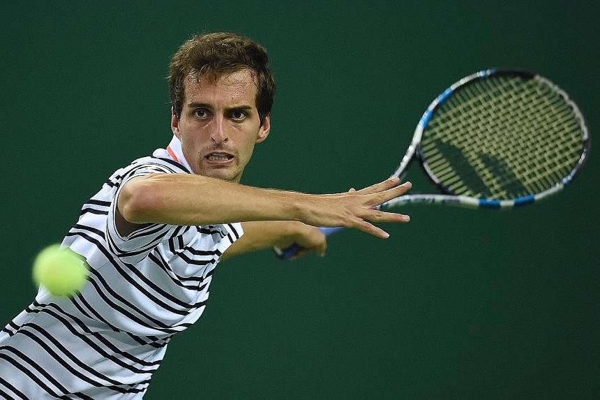 Spaniard Albert Ramos-Vinolas, returning against Roger Federer, produced the biggest win of his career and his first victory over a top-10 opponent. Federer insisting at a press conference that he did not take his 70th-ranked opponent lightly.
