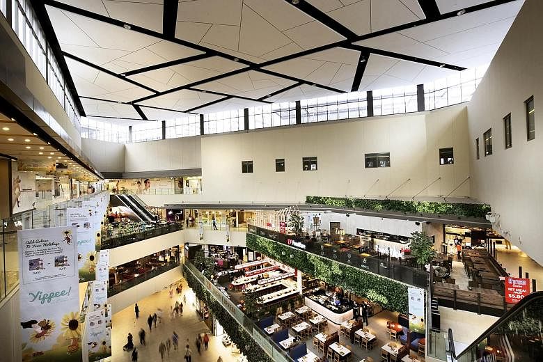 SPH's property business was a bright spot, with revenue rising 12.6 per cent to $230.8 million. Turnover was boosted by contributions from The Seletar Mall (above), which started business during the financial year, and higher rental income from Parag