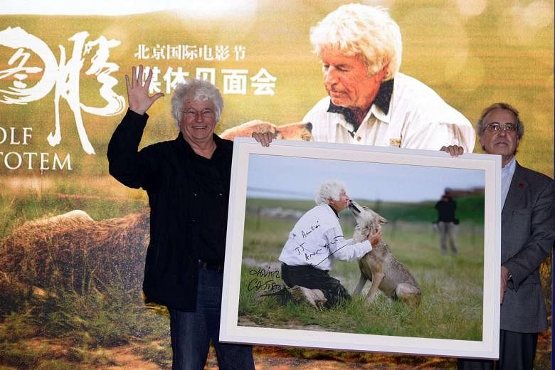Wolf Totem, by French director Jean-Jacques Annaud (left), has too many non-Chinese crew working on it to qualify as an entry for Best Foreign Language Film, according to Academy Award organisers. 
