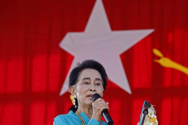 Aung San Suu Kyi Takes Election Bid To Myanmar's Strife-torn Rakhine ...