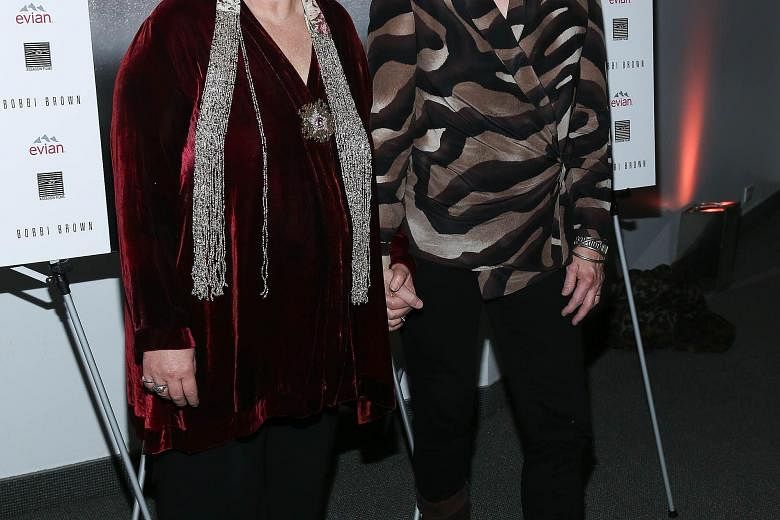 Oscar-winning actress Meryl Streep (right) with India's Daughter director Leslee Udwin at the film's New York premiere.