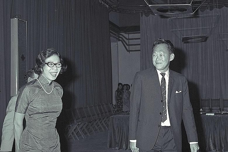 Mr and Mrs Lee Kuan Yew worked hard, along with Mr Dennis Lee, to get the Lee and Lee law firm off the ground. After becoming prime minister in 1959, Mr Lee persuaded some of the firm's partners to join him in politics.