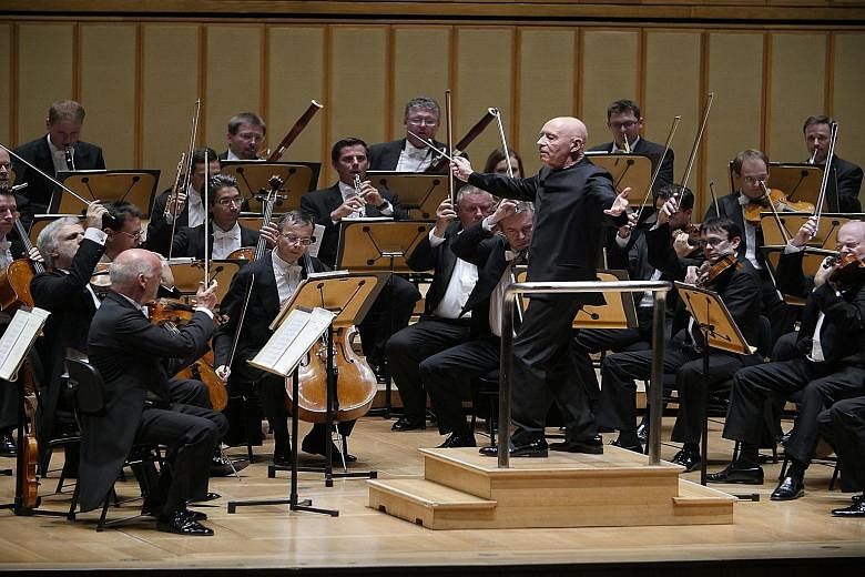 German-born conductor Christoph Eschenbach led the Vienna Philharmonic Orchestra's 2015 Asian tour with aplomb.