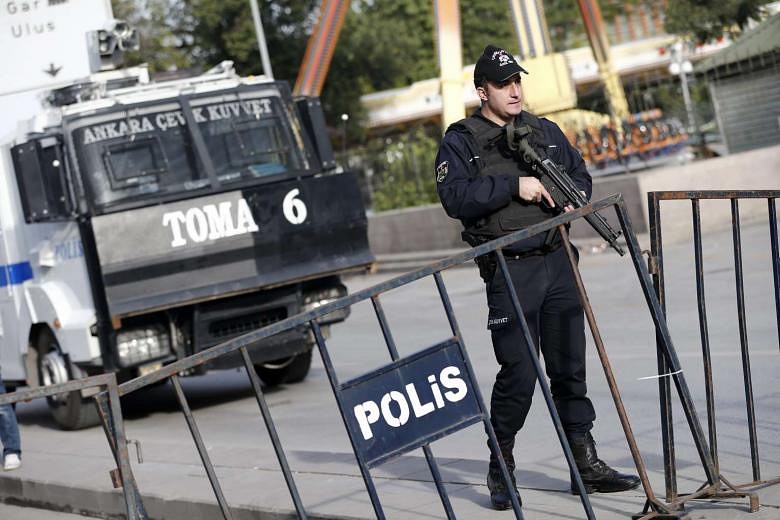 Four Held In Turkey Over Ankara Double Suicide Bombing The Straits Times 9413