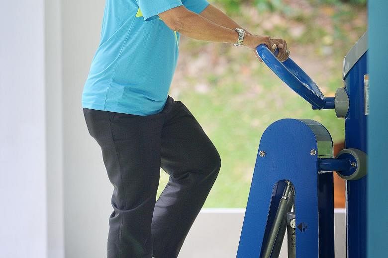 A heart attack prompted Mr Hanafi Ismail to finally kick the habit. Having been smoke-free for more than a year now, he works out regularly to stay fit. Other routines include hourly walks twice a week.
