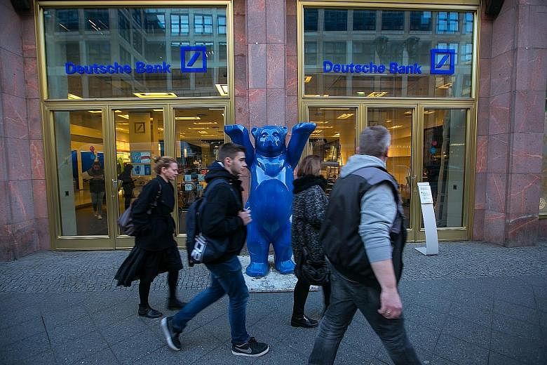 Deutsche Bank's share price rose after the management changes were announced. European banks are struggling to adapt to higher capital requirements, low interest rates and diminished opportunities for growth