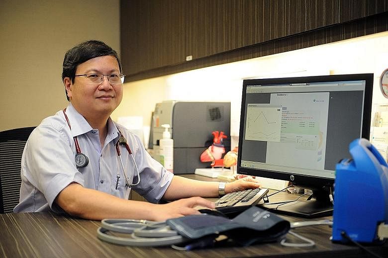 Prof James Yip started the telehealth programme at NUHS last February and some 1,300 chronically ill patients have benefited from being monitored online. The trial was concluded at the end of last year, and NUH is now the first public hospital to off