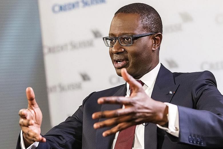 Credit Suisse's new chief executive, Mr Tidjane Thiam, announced plans to lead the bank in its biggest overhaul in almost a decade.