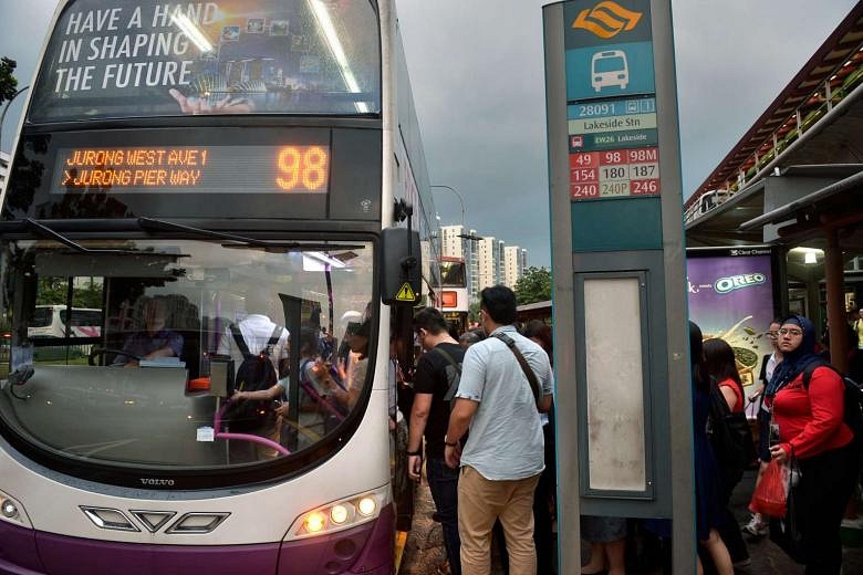 Bus, train fares to dip by 1.9% from Dec 27 | The Straits Times