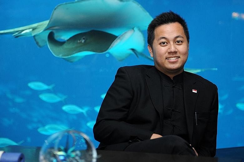 In his youth, Mr Andy Wong used to do deliveries for US Pizza. Now the 31-year-old has business relations with eminent figures like former Malaysian prime minister Mahathir Mohamad and magician David Blaine.