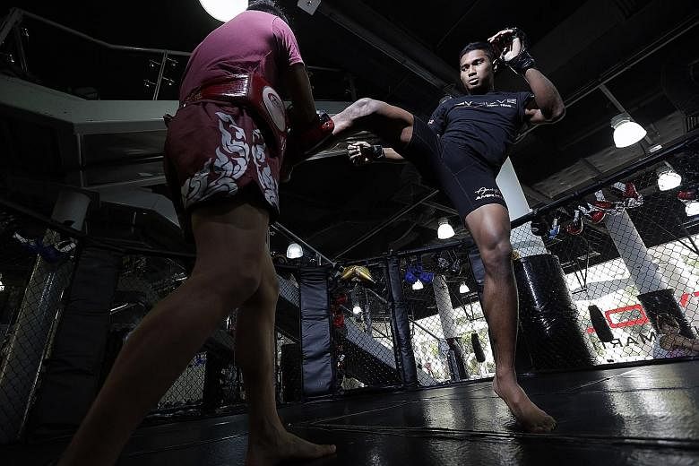 Singaporean Amir Khan, 20, has always faced obstacles. But despite serving full-time NS, he perseveres with a punishing schedule in order to keep alive his ambition of becoming the Republic's first MMA world champion.