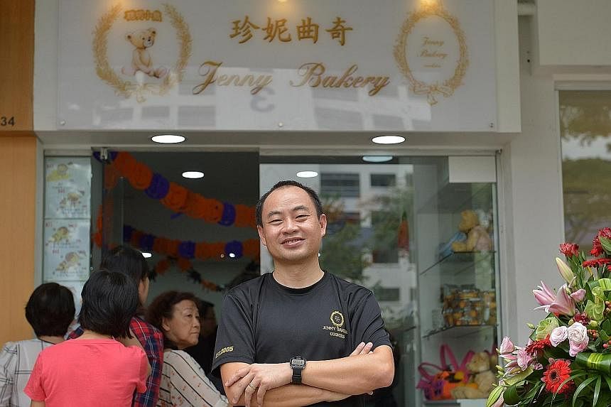 Mr Lawrence Lim, managing director of the bakery.