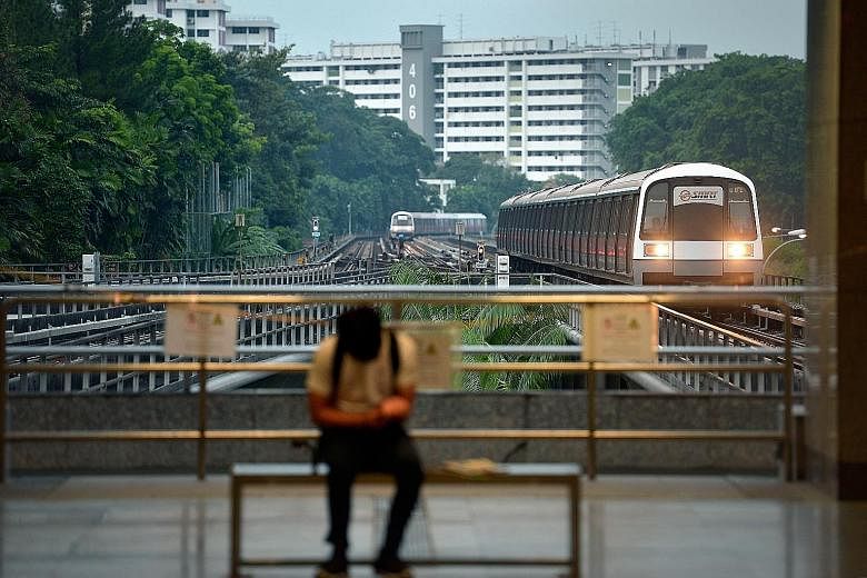 SMRT's core MRT business incurred an operating loss of $2.8 million, from a profit of $7.6 million previously. Its LRT saw losses widen to $1.2 million from $705,000.