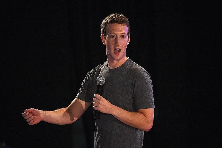 Mr Mark Zuckerberg speaking at the Indian Institute of Technology, where he also vigorously defended Facebook's controversial Internet.org project.