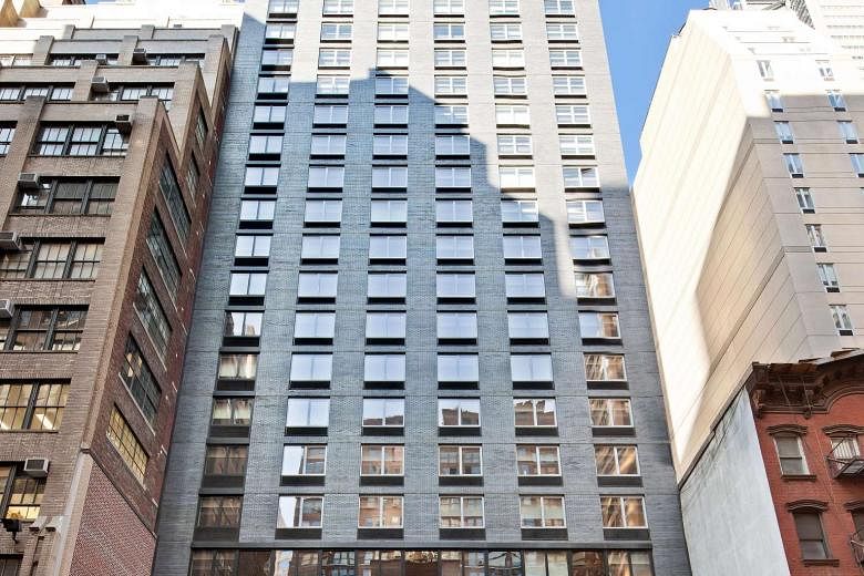 The Element New York Times Square West hotel in midtown Manhattan acquired by Ascott Reit, which released its third-quarter results yesterday, posting a 21 per cent rise in revenue to $113.2 million. Mr Lim Jit Poh, chairman of the manager, said six 