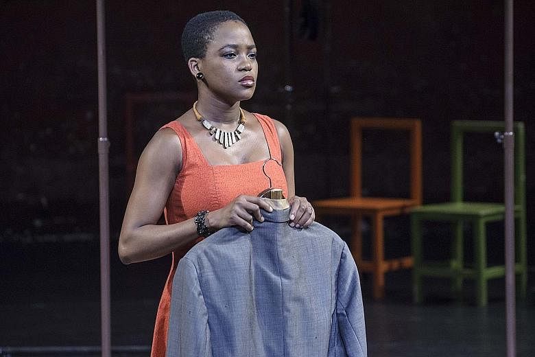 Nonhlanhla Kheswa plays the unfaithful wife in Peter Brook's The Suit, staged by the Esplanade and Singapore Repertory Theatre two years ago.
