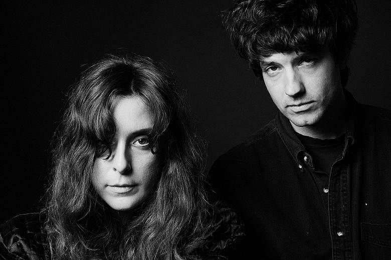 Victoria Legrand and Alex Scally (both above) make up the dream pop duo of Beach House.