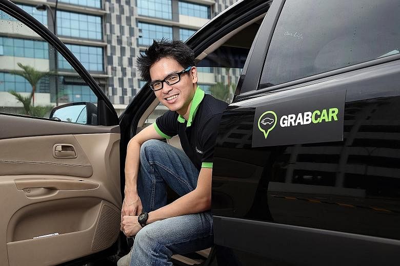 Mr Lim Kell Jay, regional head of GrabCar, believes there is room for cabbies and private-hire car drivers to co-exist. The size of the pie is growing, he said, with more people taking taxi or private-car rides. He said GrabTaxi supports both groups 