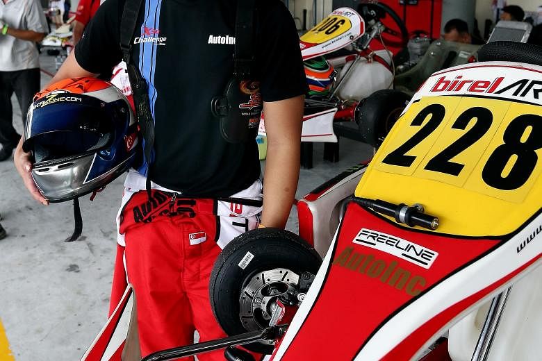 Amin Noorzilan finished 11th and seventh in his two races in Round 3 of the X30 Challenge on Saturday. The 18-year-old has set his sights on becoming a full-time racer.
