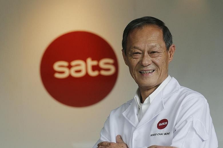 Mr Khoo Chai Beng, 67, has been with ground handling firm Sats for 45 years. When he first started work there, he did not have qualifications, so he attended night classes to get O-level certifications.