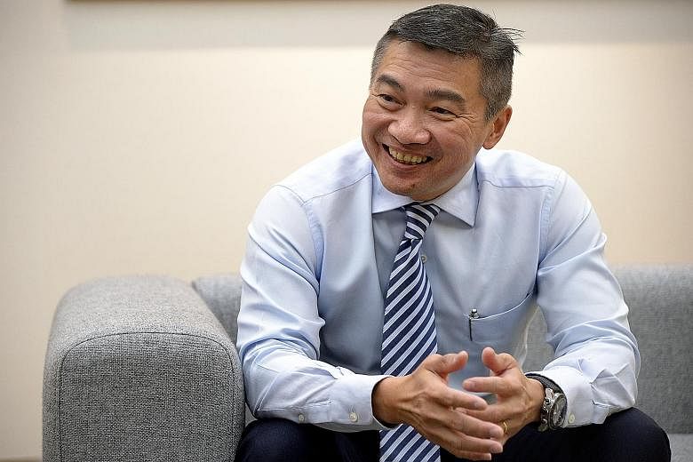 Veteran banker Loh Boon Chye has spent 26 years in the financial industry. He took over as SGX chief in July.