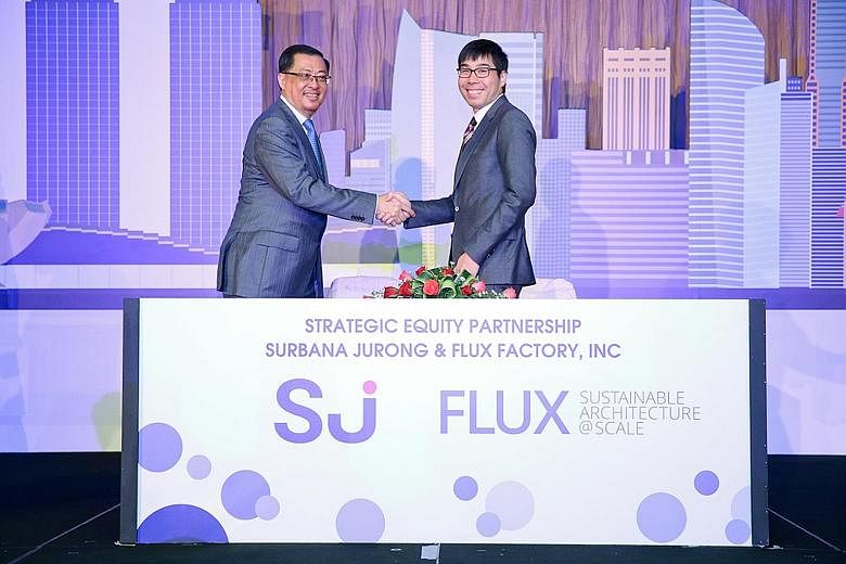 Flux Factory's Mr Nicholas Chim says the Surbana partnership will allow the firm to bring its technology to developing economies.