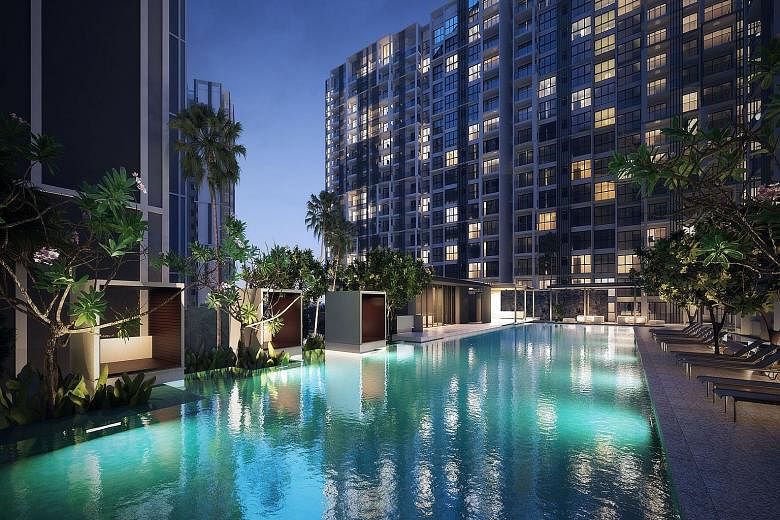 Singapore projects such as Botanique at Bartley contributed the bulk of earnings for property development.