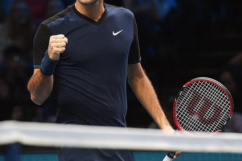 Roger Federer, the last man to defeat Novak Djokovic when he saw off the Serb in the Cincinnati final in August, believes that he is not too far off from the world No. 1.