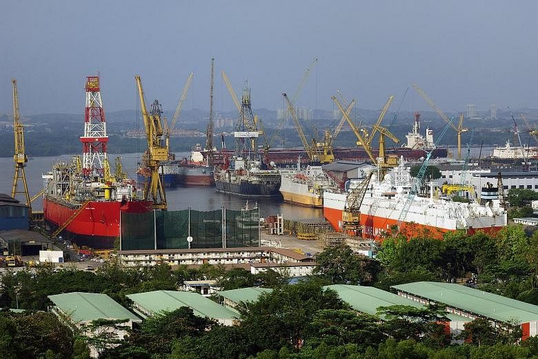 Marco Polo has terminated a US$214.3 million (S$305 million) jack-up rig contract with PPL Shipyard, a SembMarine (above) unit, claiming cracks were found on all three legs of the vessel despite repair works done after the first round of tests.