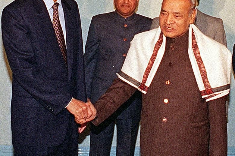 Then Prime Minister Goh Chok Tong and former Indian Prime Minister Narasimha Rao helped pave the way for improved bilateral ties between India and Singapore.