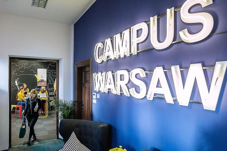 Google's facility in Warsaw is one of five tech hubs the IT giant has created worldwide, with a sixth planned to open in Sao Paulo, Brazil next year. Google Europe president Matt Brittin said the moment is now for start-ups to think about the five bi